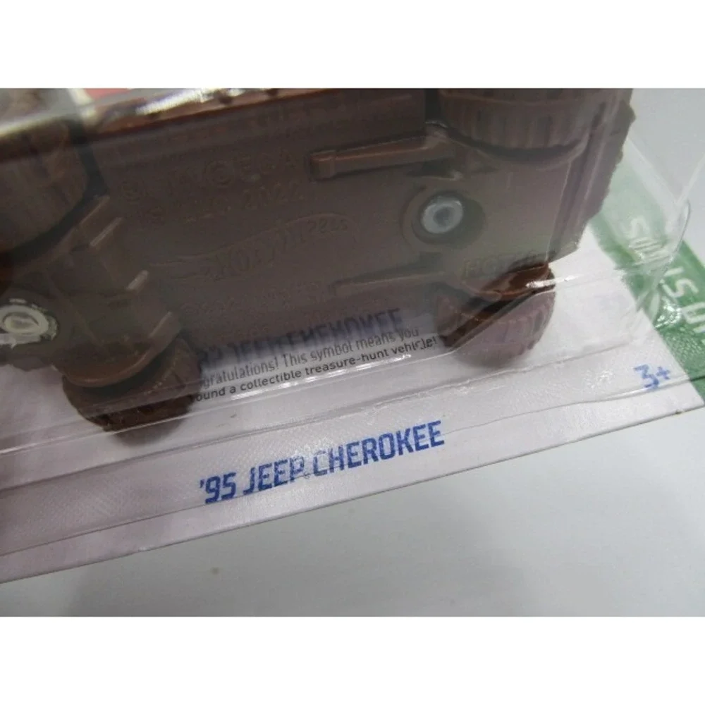 2023 Hot Wheels 95 Jeep Cherokee Treasure Hunt 1:64 Diecast Car Mud Studs